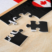 カナダ国旗パズル,カナダ/カナダ ジグソーパズル (側面)