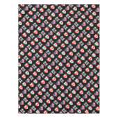 カナダ国旗メキシコUSAサッカー選手権大会2026 テーブルクロス (正面)