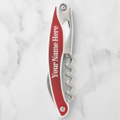 カナダ国旗型コルクスクリューボトルオープナー カスタム ソムリエナイフ (裏面)