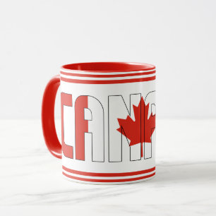 カナダ国旗愛国コーヒー マグカップ