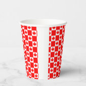 カナダ国旗紙カップ(カナダ・デイ・パーティー) 紙コップ (右)