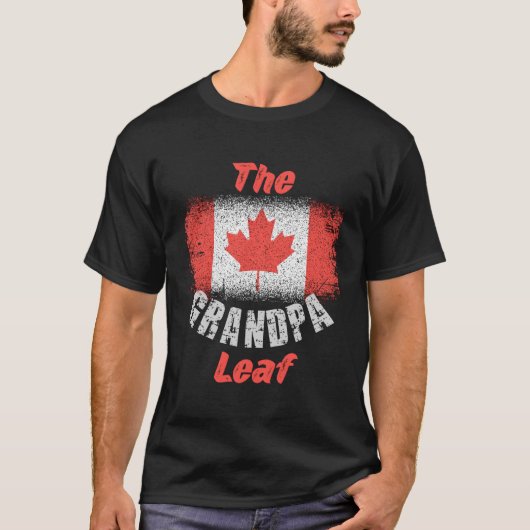 カナダ国旗7月1日グランドパメープルリーフカナード Tシャツ (正面)