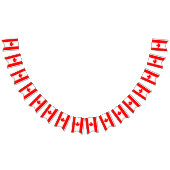 カナダ国旗、カナダ国旗のパーティーバナー バンティングフラッグ (全)