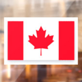 カナダ国旗。カナダ. ウィンドウサイン (シート2)