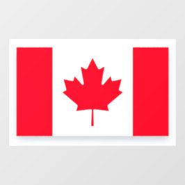 カナダ国旗。カナダ.ラージ ウィンドウサイン