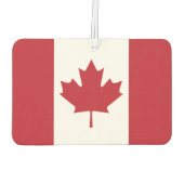 カナダ国旗 カーエアーフレッシュナー (裏面)