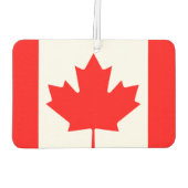 カナダ国旗 カーエアーフレッシュナー (裏面)