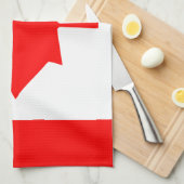 カナダ国旗 キッチンタオル (四つ折り)