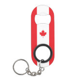 カナダ国旗 キーホルダー栓抜き (正面)
