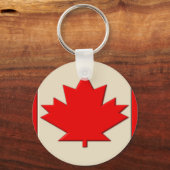 カナダ国旗 キーホルダー (正面)