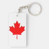 カナダ国旗 キーホルダー (裏面)