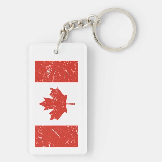 カナダ国旗 キーホルダー (裏面)