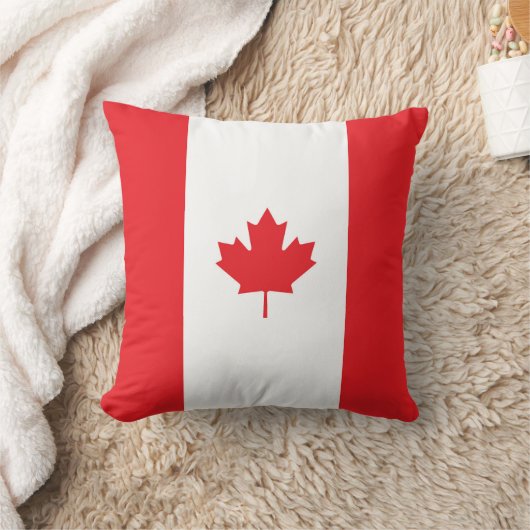 カナダ国旗 クッション (ブランケット)
