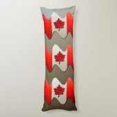 カナダ国旗 – クロムバイシャーリー・テイラー ボディピロー (裏面 (縦))