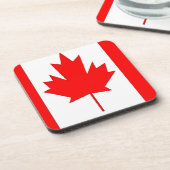 カナダ国旗 コースター (左側)