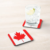 カナダ国旗 コースター (右側)