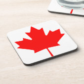 カナダ国旗 コースター (左側)