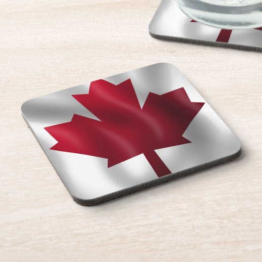 カナダ国旗 コースター (左側)