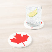 カナダ国旗 コースター (側面)