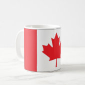 カナダ国旗 コーヒーマグカップ (正面左)