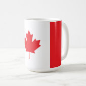 カナダ国旗 コーヒーマグカップ (正面右)