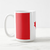 カナダ国旗 コーヒーマグカップ (左)