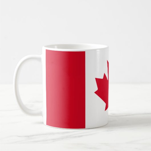 カナダ国旗 コーヒーマグカップ (左)