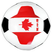 カナダ国旗 サッカーボール (回転)