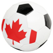 カナダ国旗 サッカーボール (3/4)