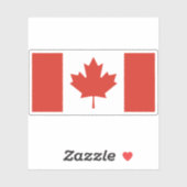 カナダ国旗 シール (シート)