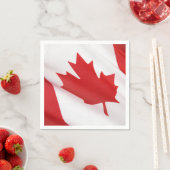カナダ国旗 スタンダードカクテルナプキン (インサイチュ)