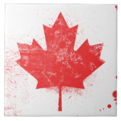 カナダ国旗 タイル (正面)