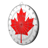 カナダ国旗 ダーツボード (正面右)