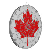 カナダ国旗 ダーツボード (正面左)