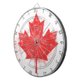 カナダ国旗 ダーツボード (正面右)