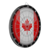 カナダ国旗&ダーツ – スポーツゲームボード/カナダ ダーツボード (正面左)