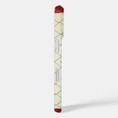 カナダ国旗。チェーンリンクフェンス。素朴.カッコいい. Case-Mate iPhoneケース (裏面 / 右)