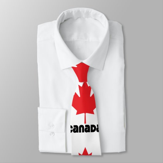 カナダ国旗 ネクタイ (タイ)