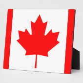 カナダ国旗 フォトプラーク (側面)