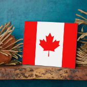 カナダ国旗 フォトプラーク (側面)