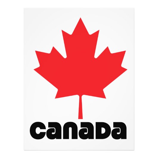 カナダ国旗 フォトプリント            (正面)