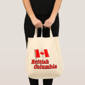 カナダ国旗 – ブリティッシュコロンビア トートバッグ (正面(商品))