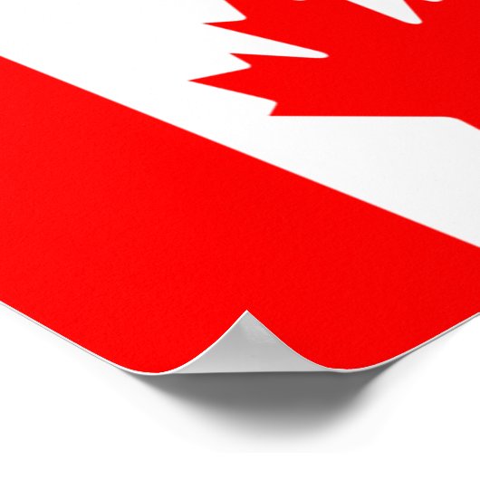 カナダ国旗 ポスター (角)