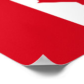 カナダ国旗 ポスター (角)