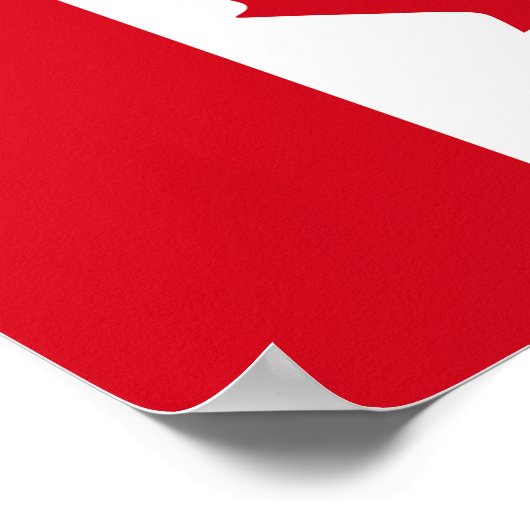 カナダ国旗 ポスター (角)