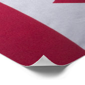 カナダ国旗。 ポスター (角)