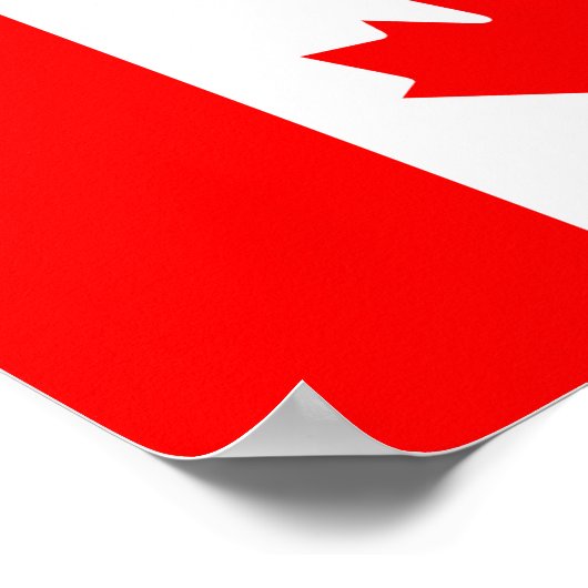 カナダ国旗 ポスター (角)