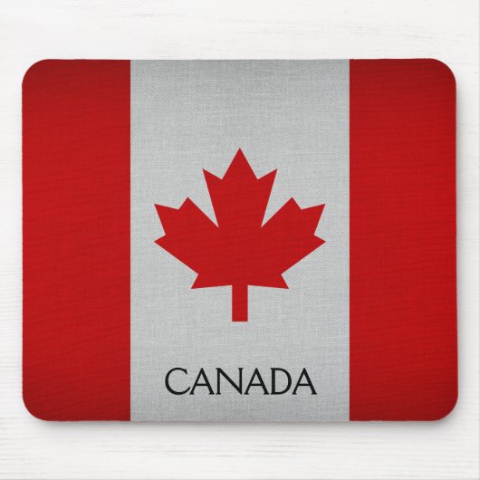 カナダ国旗 マウスパッド (正面)