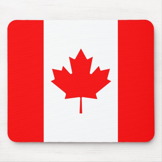 カナダ国旗 マウスパッド (正面)