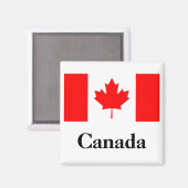 カナダ国旗 マグネット (正面/裏面)